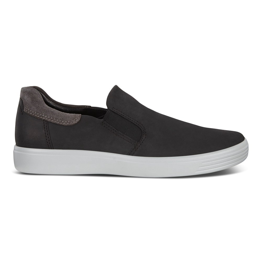 Slip On Hombre - ECCO Soft 7 Sneakerss - Negros - HOW082471